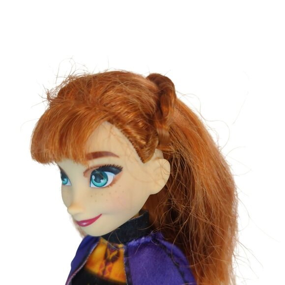 Disney Frozen 2 Forest Expedition Anna of Arendelle Doll 11" Hasbro 2018 - Picture 5 of 5